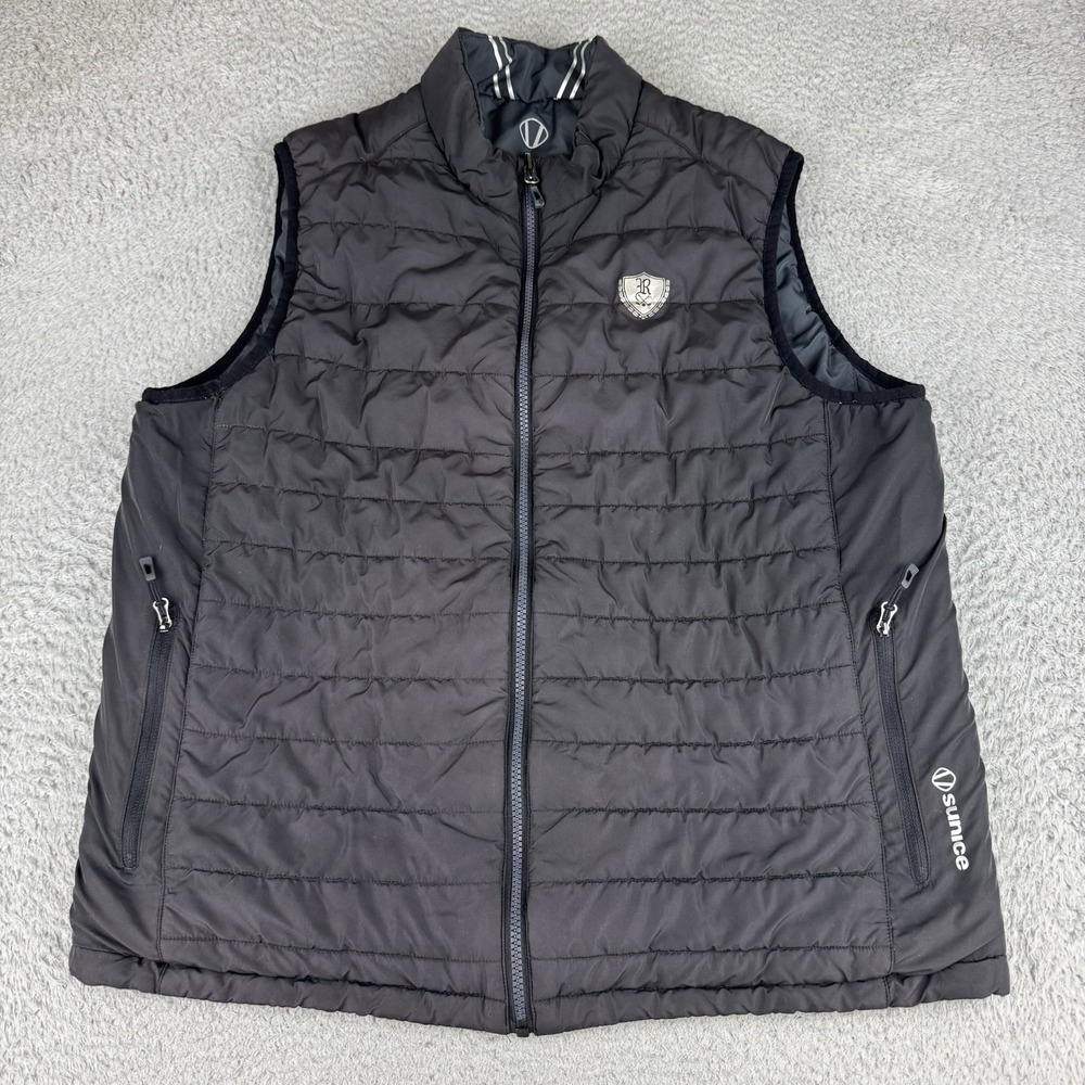 Sunice Golf Vest Reversible Gray Men's Size Medium